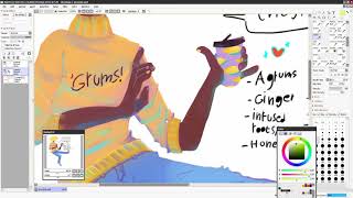 Grummy Cleanup Speedpaint