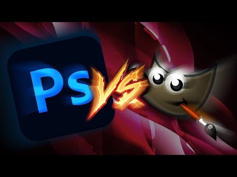 PHOTOSHOP vs GIMP : WHICH ONE TO CHOOSE?