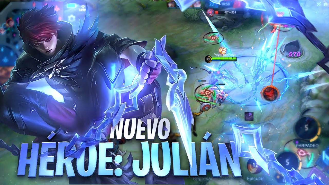 NUEVO COMBATIENTE MAGO: JULIAN ðŸ¤© TIENE TRES ULTIS y es el HIJO de TERIZLA | Mobile Legends EspaÃ±ol