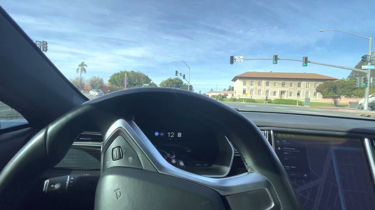 Full Self Driving Beta on Model S with MCU1 (10.69.3.3)