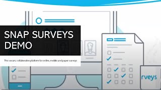 Snap Surveys Demo