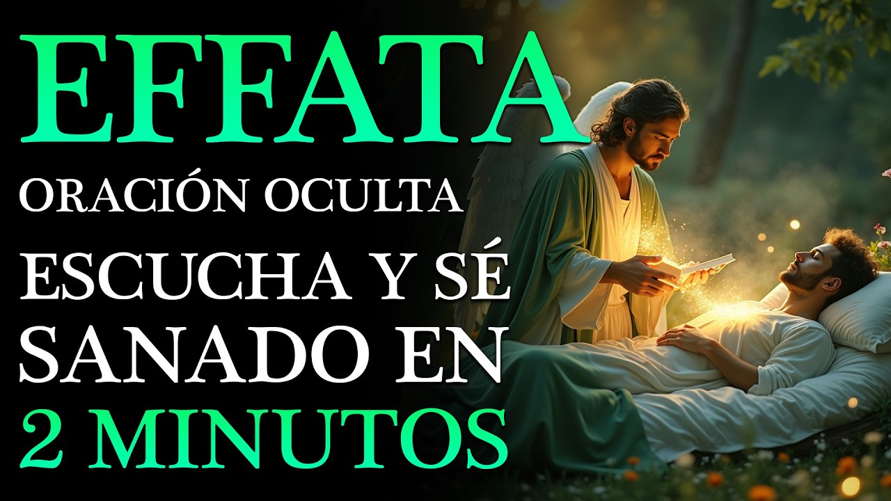 💚 EFFATÁ💚 ARCÁNGEL RAFAEL CURA TODAS LAS ENFERMEDADES INCURABLES | ESCUCHA MIENTRAS DUERMES
