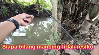 EDAN....!! Mancing di bulan Ramadhan harus sabar dengan kejadian seperti itu