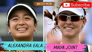 Breaking!!! Alex Eala vs Maya Joint; full tie breaker highlights in Eastbourne open Finals 2025!!!