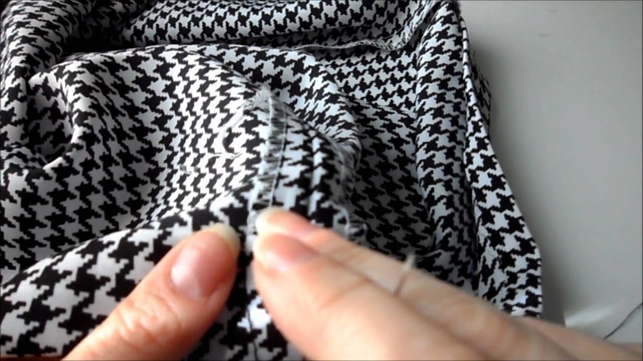 DIY How to Hem a Skirt - YouTube