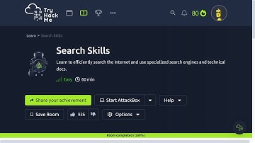 Search Skills room walkthrough - TryHackMe