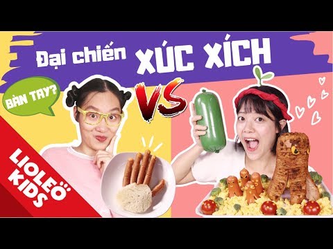 Video Xúc xích bàn tay vs Xúc xích bạch tuộc KHỔNG LỒ -... - youtube