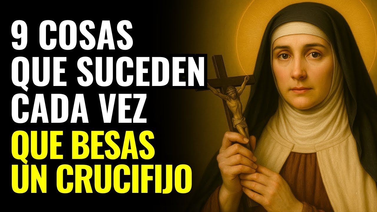 ESTO ES LO QUE SUCEDE CADA VEZ QUE BESAS UN CRUCIFIJO! SANTA TERESA DE ÁVILA LO REVELA