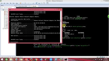 Konfigurasi mikrotik sebagai gateway pada VMware
