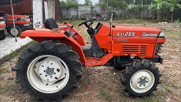 Máy cày bãi.Kubota L1 255 hai cầu,trợ lái,số cơ,ben cơ chỉnh ngiêng,25 mã lực.Đã bảo dưỡng đầy đủ