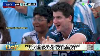 Peru reached the World Cup thanks to the music of the band \