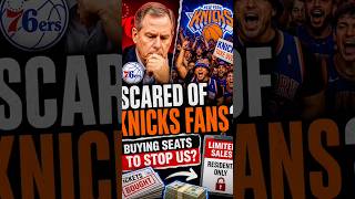Sixers Limiting Ticket Sales to Residents… Because of Knicks Fans? 👀