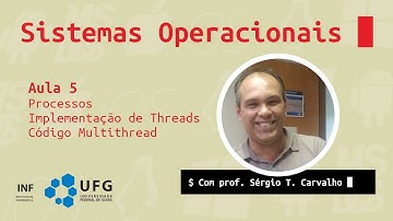 Sistemas Operacionais - Aula 5 - Processos: Implementação de Threads, Código Multithread