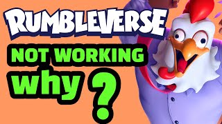 RUMBLEVERSE MATCHMAKING ERROR LN-160  NOT WORKING  DOWN  HOW LONG 