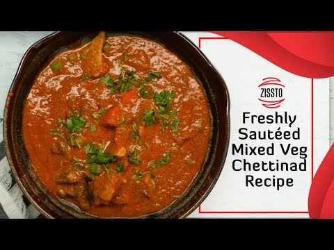 Learn How to Make Mixed Veg Chettinad Gravy with Zissto! - video from Zissto