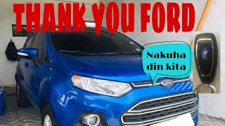 Ford EcoSport Titanium | Push button start not working | No Battery | Troubleshooting