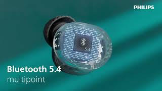 【PHILIPS TAT5000｜旗艦級降噪真無線藍牙耳機】頂級降噪，精準通話