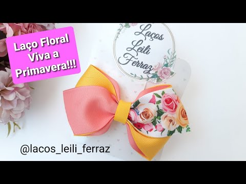 Laço Floral na