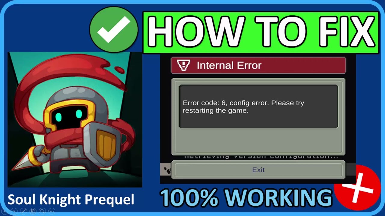 How To Fix “Internal Error” In Soul Knight Prequel - YouTube