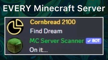 This discord bot knows EVERY Minecraft server!