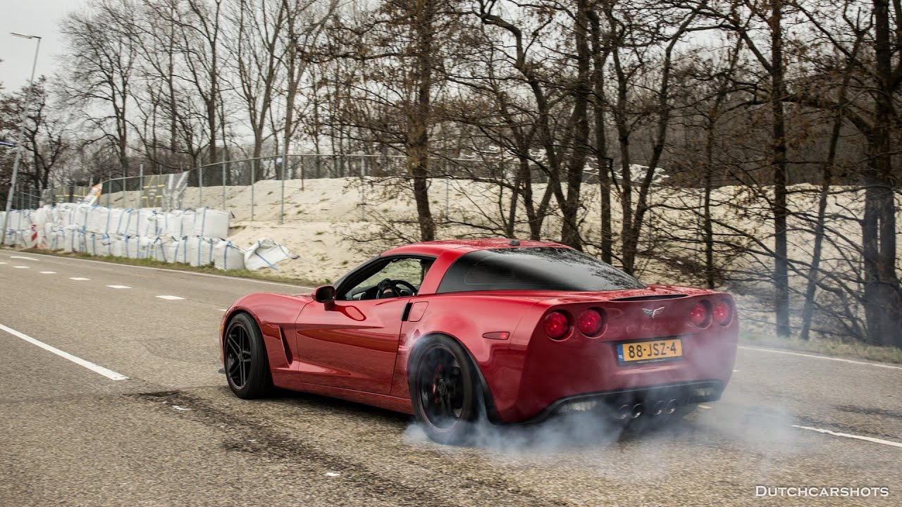 Supercars Accelerating: AMG GT, Corvette Burnout, C7, 16M! - YouTube