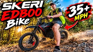 SKERI EDBoo Bike Review // 35+ MPH Bike || Is Is Worth It ?