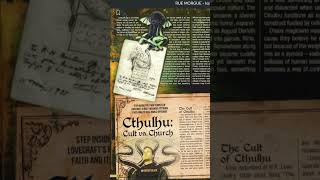 We were featured in Rue Morgue horror magazine!  #horror #cthulhu #lovecraft