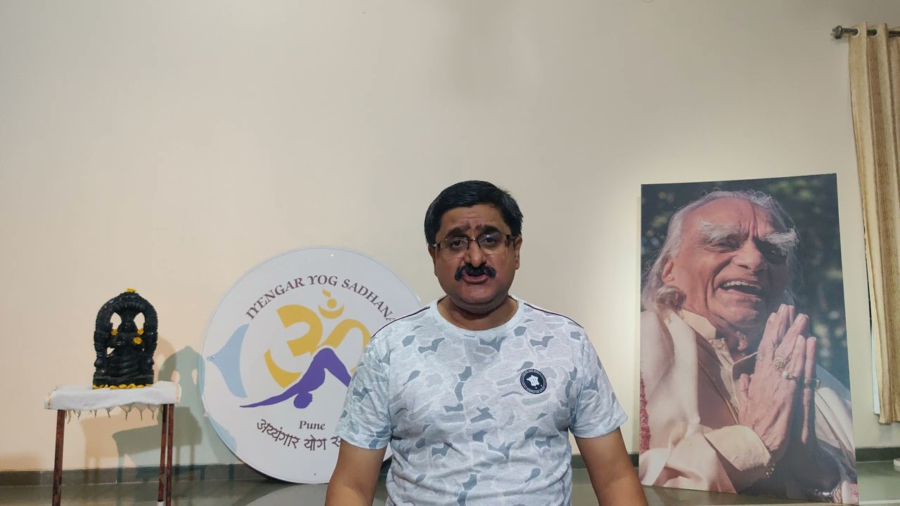 Abhay Javakhedkar Come to learn Iyengar Yoga for Sports