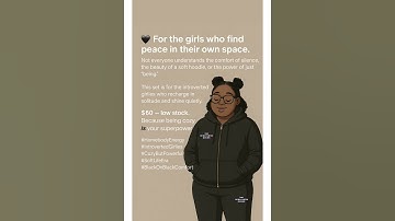 #IntrovertedGirl #introvertgirl #introvertwoman #introvertstyle #smallclothingbrand