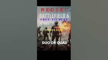 REDSEC  Free To Play -Battlefield 6 #battlefield6 #redsec #battleroyal #trailerredsec #bf6redsec