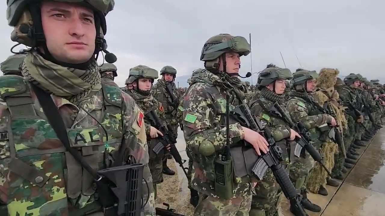 Cermonia e nisjes së stërvitjes së koduar “Mburoja e Arbrit-25”