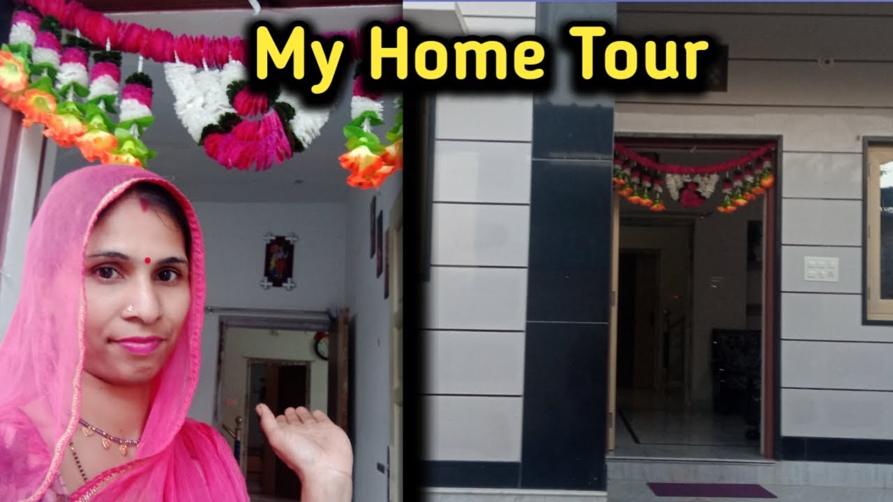 आज दिखाती हुँ अपना घर 🏠, A Simpal Indian Non Furnished Home Tour.