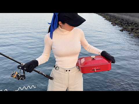 夕飯を食べながら釣りしたら帰れなくなった…