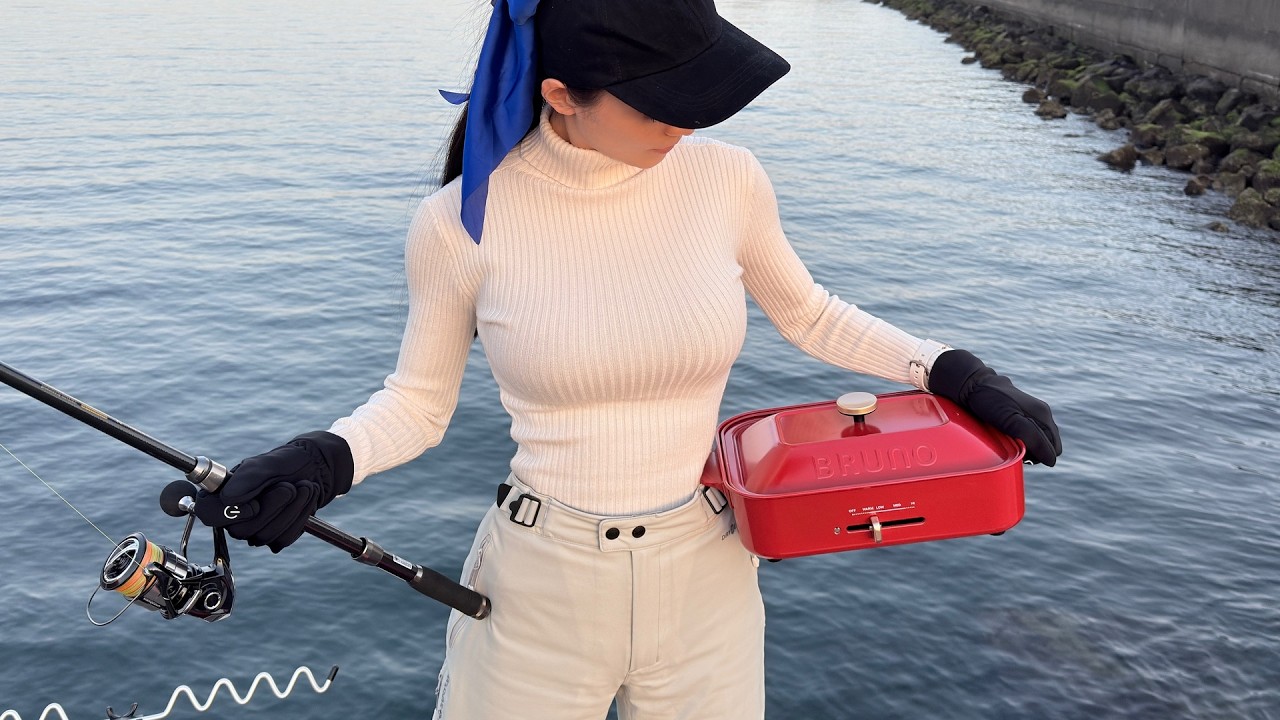 夕飯を食べながら釣りしたら帰れなくなった…