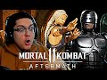 FUJIN! ROBOCOP! OH MY GOD! Mortal Kombat 11: Aftermath - Trailer REACTION!