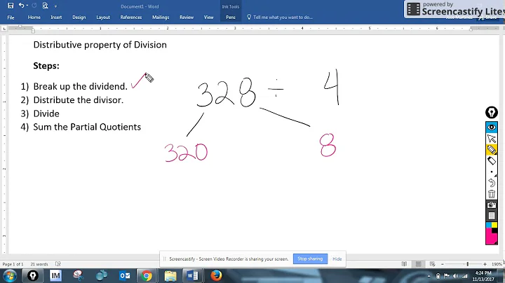 Distributive Property of Division 3 by 1 Digit Hard to Break Up