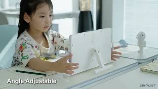 Simplist Upergo S1 Portable Adjustable Book Stand Holder For Reading, Textbooks, Recipes, And More