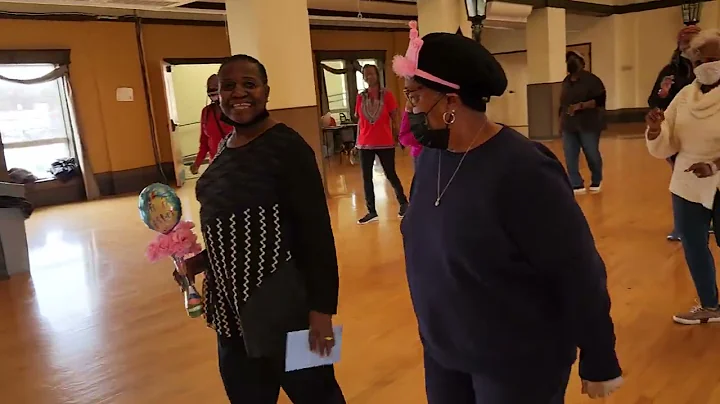 Maxine Garrett Birthday dance.  90 years of blessi...