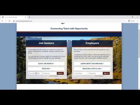How to Sign In to Connecting Colorado