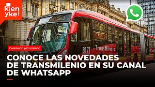 Así funciona el canal de WhatsApp de Transmilenio