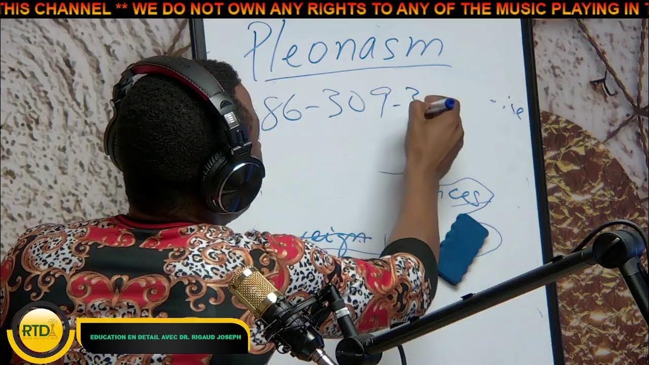 EDUCATION IN DETAIL/EDIKASYON EN DETAY AVEC DR RIGAUD JOSEPH YouTube