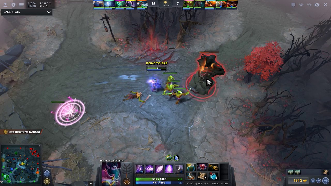 W33→ Templar Assassin 7 00 ♦ Dota 2 Pro Gameplay Full Game - YouTube