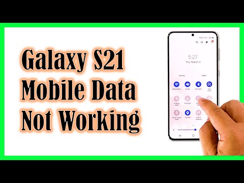 How To Fix Samsung Galaxy S21 Mobile Data That’s Not Working