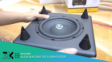 Unboxing Audioengine S8 Subwoofer giá rẻ dành cho hệ thống âm thanh gia đình