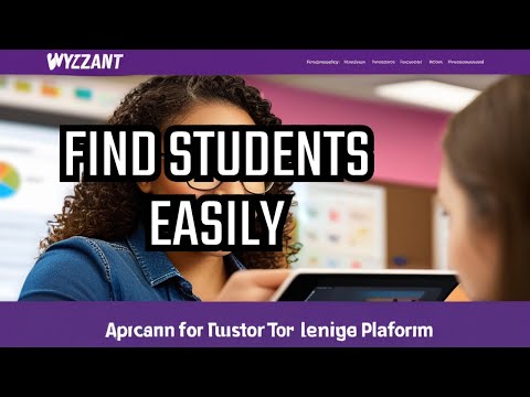 How to Find Students to Tutor using Wyzant Tutor Platform