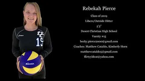 Rebekah Pierce-2018 Recruiting Video-Class of 2019