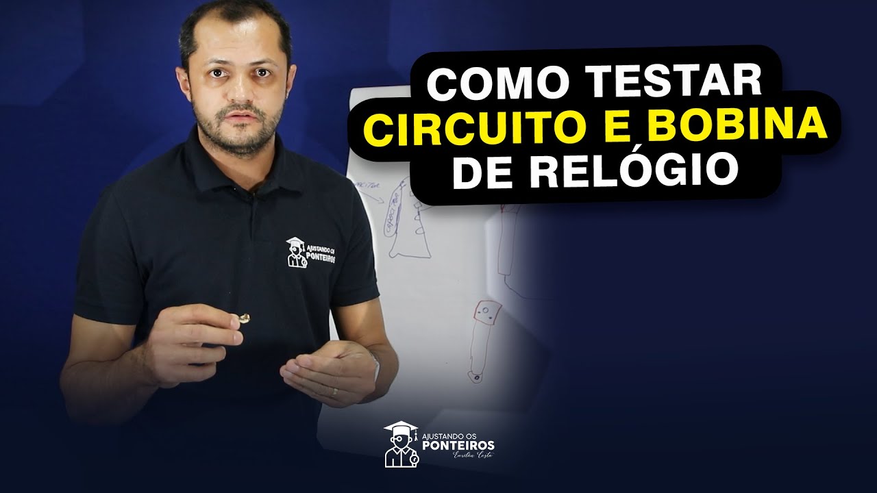 Curso de relojoeiro⌚.Como testar circuito e bobina de relógio