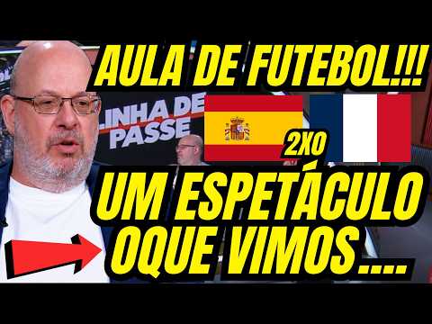😱 ESPANHA DEU AULA! OLHA OQUE ELES FALARAM! LINHA DE PASSE ESPANHA 2X0 FRANÇA COPA DO MUNDO