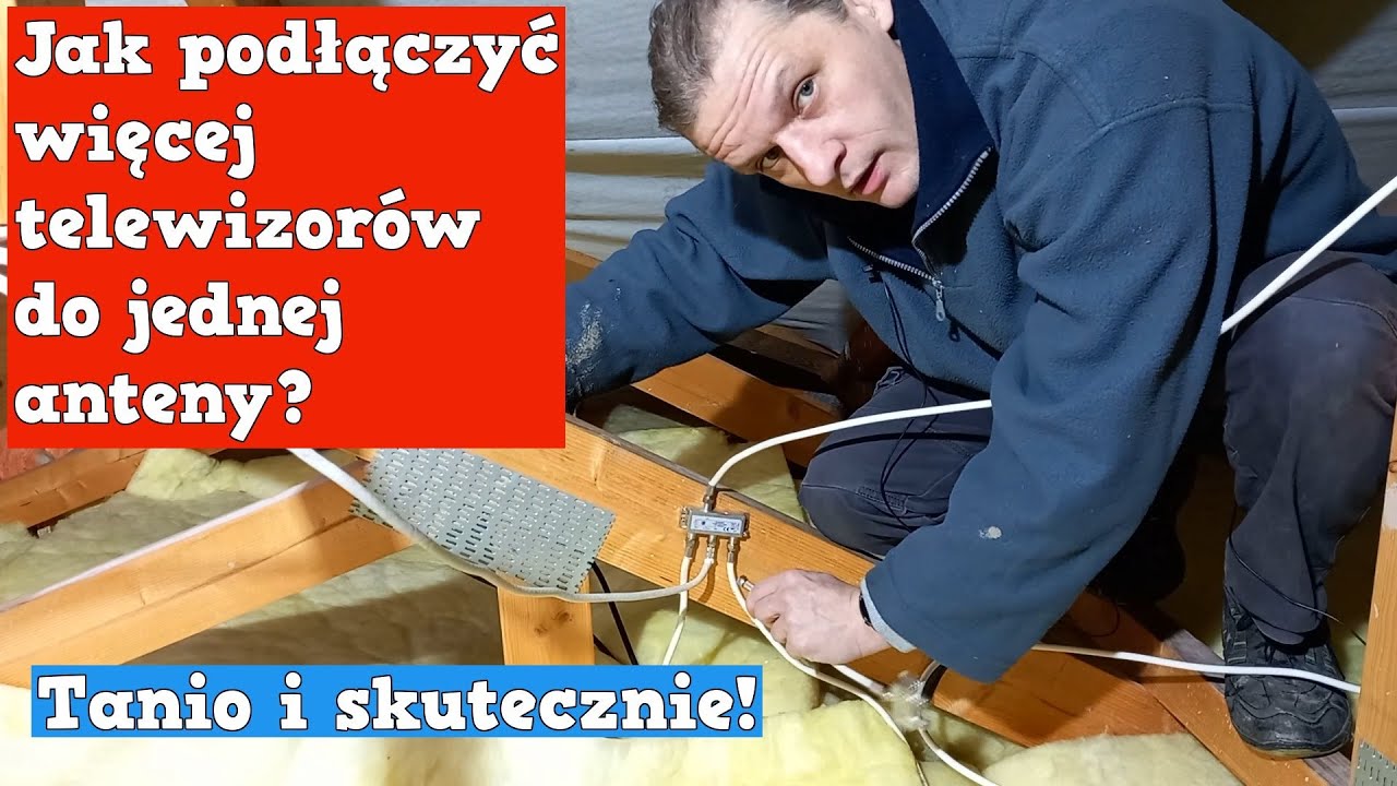 Jak Podłączyć Dwa Telewizory Do Jednej Anteny Jak podłączyć dwa lub więcej telewizorów do jednej anteny? FACHOWIEC TV
