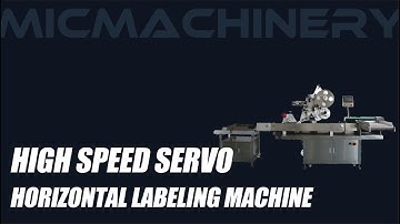 High Speed Servo Horizontal Labeling Machine of 2025 Chinese Manufacture.Machine